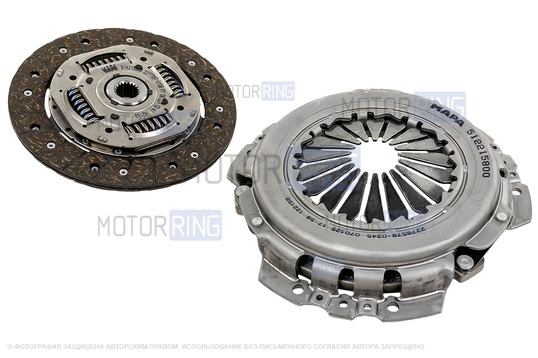 Сцепление MAPA в сборе для Лада 4х4 с 2009 г.в., Нива Легенд, Нива Тревел, Шевроле Нива