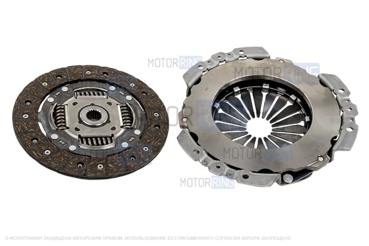 Сцепление MAPA в сборе для Лада 4х4 с 2009 г.в., Нива Легенд, Нива Тревел, Шевроле Нива