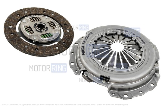 Сцепление MAPA в сборе для ВАЗ 2110-2112, Лада Гранта, Калина, Приора