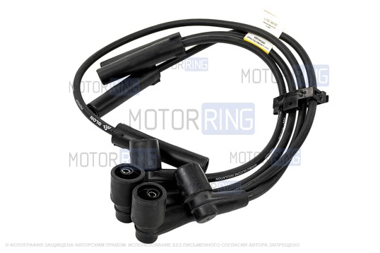 Высоковольтные провода SLON GO для 8-клапанных инжекторных ВАЗ 2108-21099, 2110-2112, 2113-2115 с двигателем 1.5л