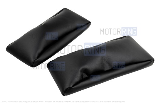 Чехлы на подлокотники Аламар экокожа (120мм) для Лада Нива 4х4, Шевроле Нива