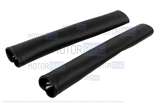 Чехлы на подлокотники Аламар экокожа (120мм) для Лада Нива 4х4, Шевроле Нива