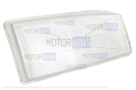 Стекло правой блок-фары АвтоСвет для Москвич 2141 (Святогор)