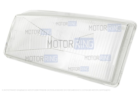 Стекло левой блок-фары АвтоСвет для Москвич 2141 (Святогор)