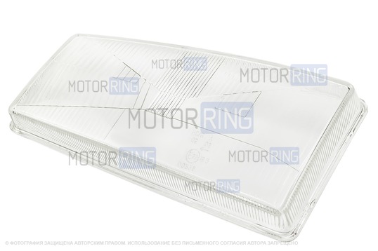 Стекло левой блок-фары АвтоСвет для Москвич 2141 (Святогор)