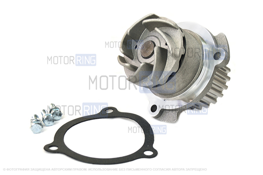 Комплект ремня ГРМ Marel Standart с помпой Luzar для 8-клапанных ВАЗ 2108-21099, 2110-2112, 2113-2115, Лада Приора, Калина, Калина 2, Гранта в комплектации Стандарт, Ока