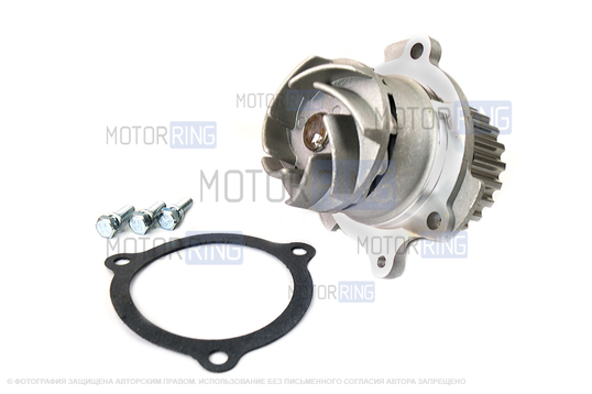 Комплект ремня ГРМ Marel Standart с помпой Luzar образца 21116 для 8-клапанных Лада Калина, Калина 2, Гранта, Гранта FL, Приора, Ларгус, Ларгус FL, Веста NG, Датсун