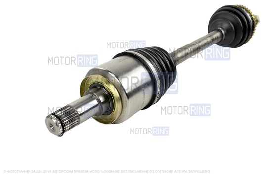 Привод переднего колеса под АБС левый HOFER в сборе для Лада Гранта, Калина, Калина 2 с МКПП