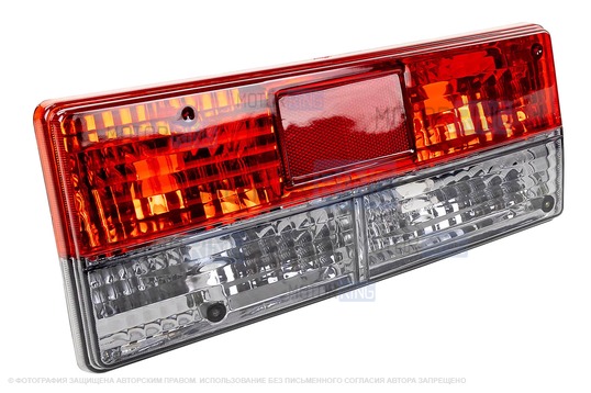 Задние фонари тонированные с красной полосой для ВАЗ 2105, 2107 