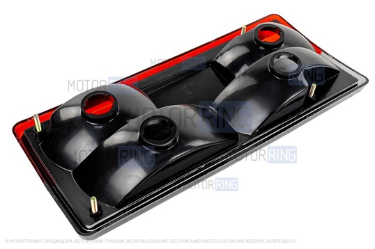 Задние фонари тонированные с красной полосой для ВАЗ 2105, 2107 