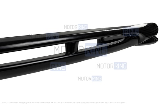 Накладка заднего бампера Кураж неокрашенная для ВАЗ 2110