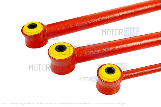 Комплект реактивных тяг задней подвески TRS Спорт Трек для Лада 4х4, Шевроле Нива