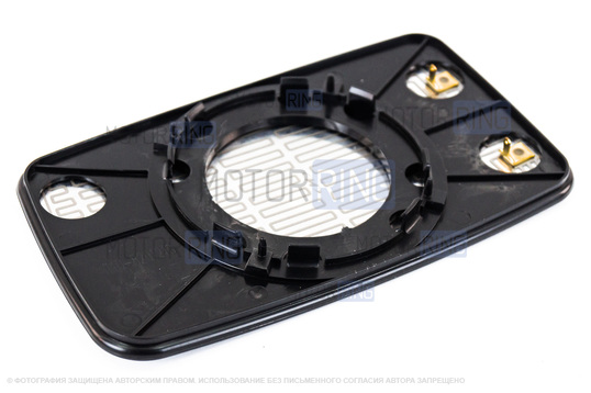 Комплект зеркальных элементов (стекол) SALINA старого образца с 2 встраиваемыми повторителями (нейтральный антиблик, обогрев) для Лада Приора