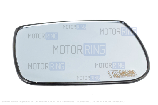 Комплект зеркальных элементов (стекол) SALINA Люкс с 4 встраиваемыми повторителями (нейтральный антиблик, обогрев) для Лада Калина, Калина 2, Гранта седан