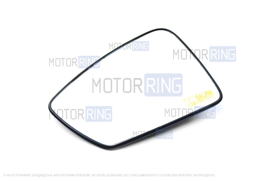 Комплект зеркальных элементов (стекол) SALINA в зеркала Лифтбек с 2 встраиваемыми повторителями (нейтральный антиблик, обогрев) для Лада Гранта, Гранта FL, Калина, Калина 2, Датсун