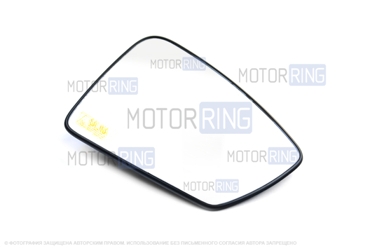 Комплект зеркальных элементов (стекол) SALINA в зеркала Лифтбек с 2 встраиваемыми повторителями (нейтральный антиблик, обогрев) для Лада Гранта, Гранта FL, Калина, Калина 2, Датсун