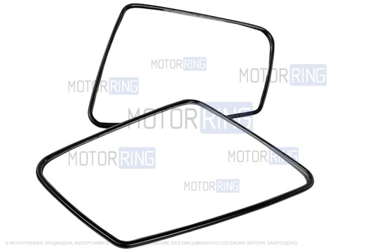 Зеркальные элементы в зеркала заднего вида АТП в стиле Мерседеса AMG с 4 встраиваемыми повторителями (нейтральный антиблик, обогрев) для ВАЗ 2104, 2105, 2107, 2108-2115, Лада Приора, 4х4, Нива Легенд, Веста, Шевроле Нива