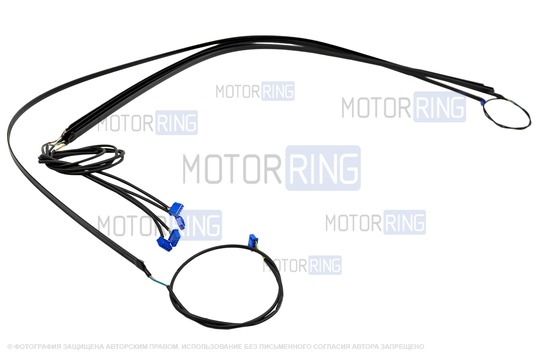Универсальная неоновая лента контурной подсветки салона Ambient light 64 цвета с функцией приветствия