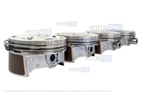 Поршневая группа (Моторкомплект 82,0мм D) СТК для Лада Гранта, Гранта FL, Калина, Калина 2, Приора, Ларгус, Ларгус FL, Икс Рей, Веста, Веста NG, Искра, Нива Спорт с двигателями ВАЗ 21126, 21127, 21129