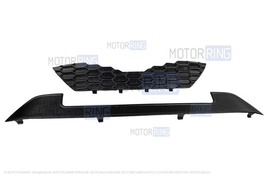 Комплект зимней защиты радиатора (заглушка на зиму) ЯрПласт для Датсун Ми-До, Он-до после рестайлинга 2020 года