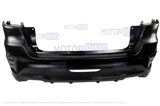 Дефектing! Задний бампер Drive Active неокрашенный для Лада Гранта FL лифтбек (имеется залом)_1