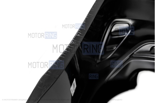 Дефектing! Задний бампер Drive Active неокрашенный для Лада Гранта FL лифтбек (имеется залом)