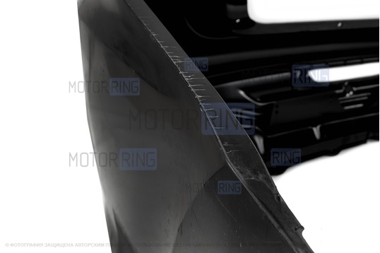 Дефектing! Задний бампер Drive Active неокрашенный для Лада Гранта FL лифтбек (имеется залом)