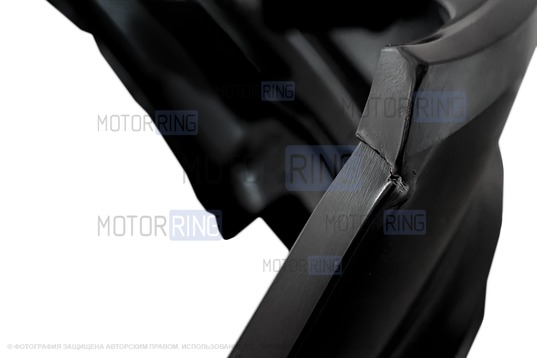 Дефектing! Задний бампер Drive Active неокрашенный для Лада Гранта FL лифтбек (имеется залом)