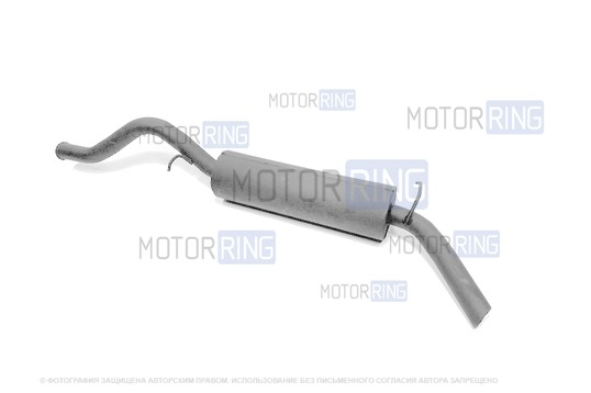 Глушитель DK Pro ZRB для Лада Калина седан, универсал_1