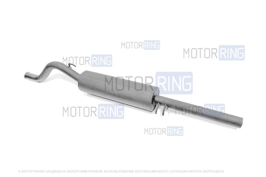 Глушитель DK Pro ZRB для ВАЗ 2110, 2111, Лада Приора седан, универсал до 2008 г.в._1
