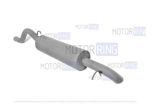 Глушитель DK Pro ZRB для ВАЗ 2112, Лада Приора хэтчбек до 2008 г.в._1