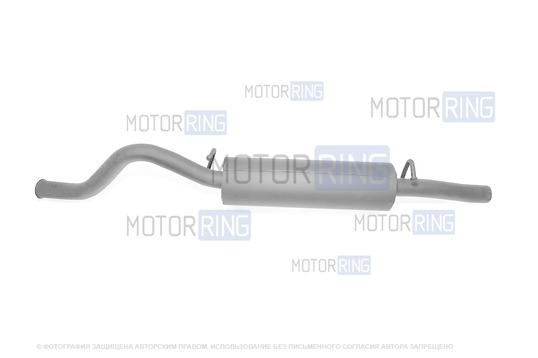 Глушитель DK Pro ZRB на вальцовке для Лада Веста_1