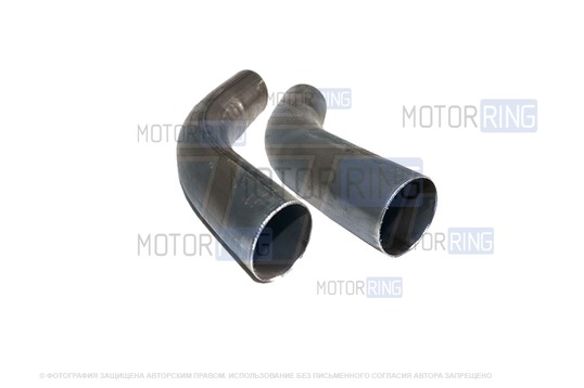 Комплект гибов 15 градусов 500мм для монтажа выхлопных систем_1