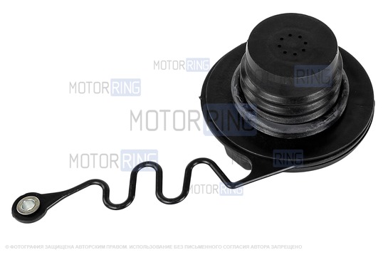 Крышка бензобака без замка с надписью о рекомендации топлива для ВАЗ 2110-2112, Лада Калина, Калина 2, Приора, Гранта