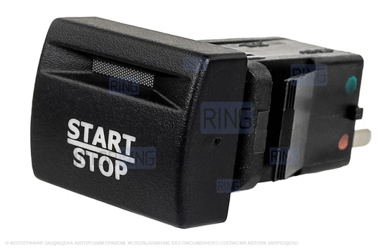 Пересвеченная кнопка Start-Stop с индикацией для Лада Приора, Калина 2, Гранта, Гранта FL, Нива Легенд
