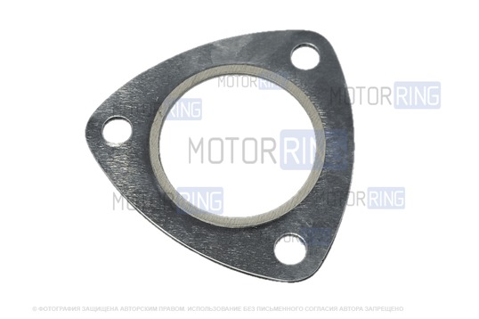 Соединительный треугольный фланец DK Pro для выхлопной системы_1