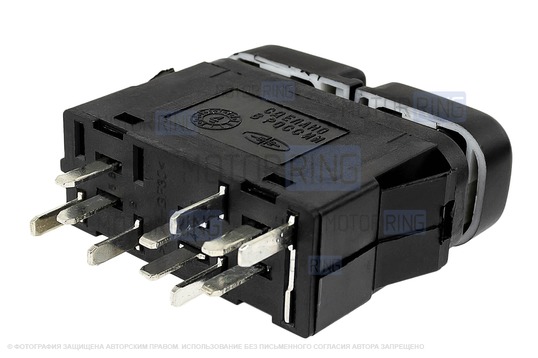 Комплект штатных кнопок с индикацией для ВАЗ 2113-2115, Лада Нива Тревел, Шевроле Нива