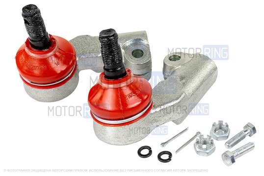 Наконечники тяги рулевой трапеции наружные с крепежом SEVI Extreme для ВАЗ 2110-2112, Лада Приора, Калина, Калина 2, Гранта, Гранта FL, Датсун_1