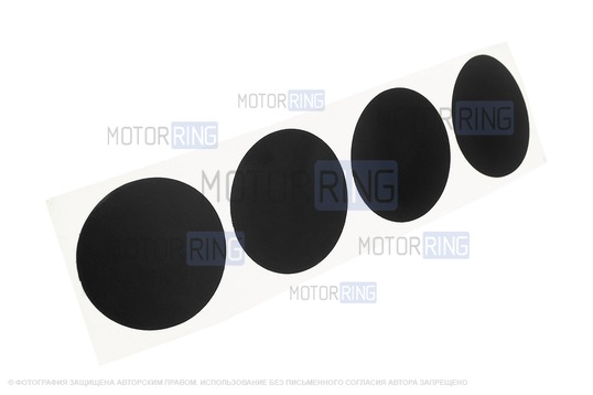 Комплект защитных накладок (наклейки) капота под буферы капота для Лада Веста