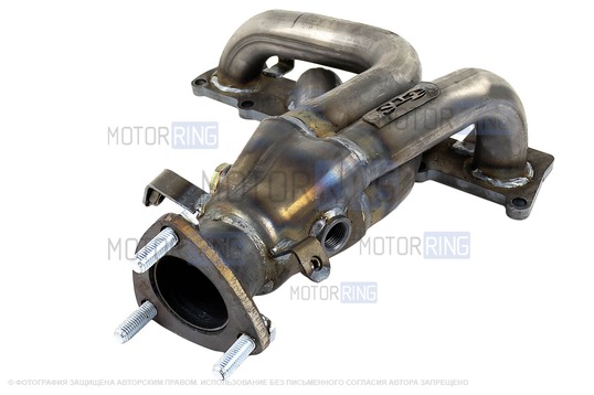 Вставка GTS для замены катализатора 036253056F под двигатель 1.6л для Volkswagen Polo Sedan 2009-2015 г.в.