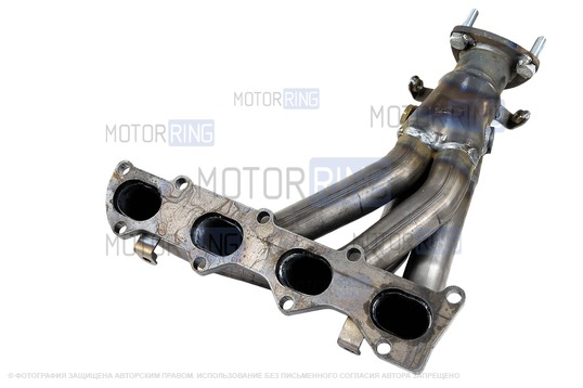 Вставка GTS для замены катализатора 036253056F под двигатель 1.6л для Volkswagen Polo Sedan 2009-2015 г.в.