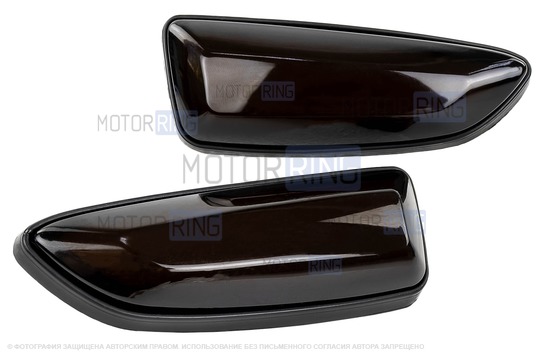 Светодиодные фары 90W c подфарниками Sal-Man 6 полос и повторителями Плазма для Лада 4х4, Нива Легенд