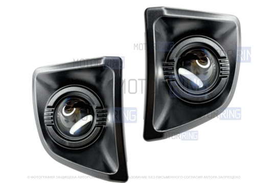 Диодные ПТФ Sal-Man 60W 13000lux для Chery Tiggo T11 2005-2016 г.в._1