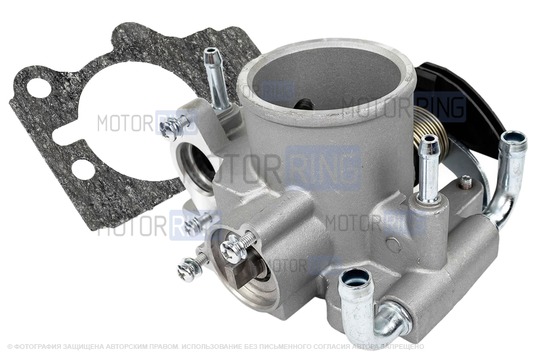 Комплект системы впуска MR (корпус воздушного фильтра из 5 частей, фильтр нулевого сопротивления, масляная пропитка, дроссельная заслонка 56мм, прокладка, датчик положения заслонки, РХХ) для Лада Калина с двигателем 1.6л