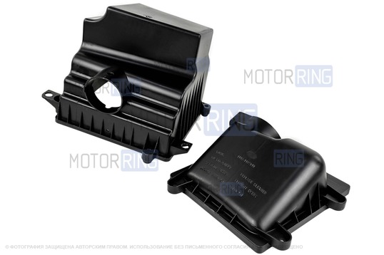 Комплект системы впуска MR (корпус воздушного фильтра из 2 частей, фильтр нулевого сопротивления, масляная пропитка, дроссельная заслонка 52мм, прокладка, датчик положения заслонки, РХХ) для Лада Калина с двигателем 1.6л