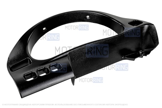 Облицовка комбинации приборов Евро черный лак для ВАЗ 2110-2112