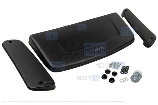 Комплект черных накладок Аэроэффект для Лада 4х4, Нива Легенд_1