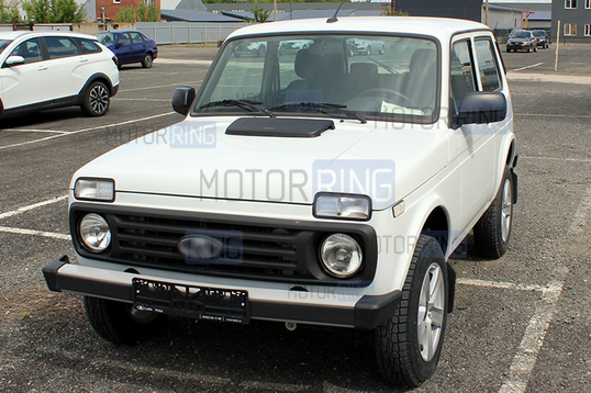 Комплект черных накладок Аэроэффект для Лада 4х4, Нива Легенд