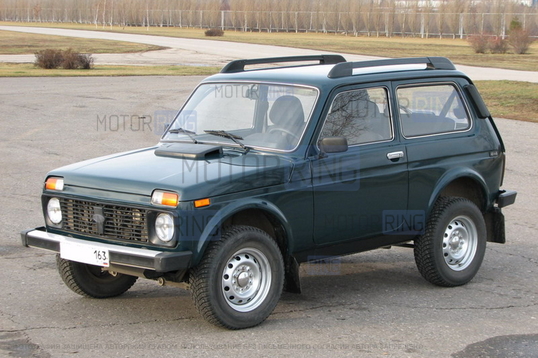 Комплект черных накладок Аэроэффект для Лада 4х4, Нива Легенд