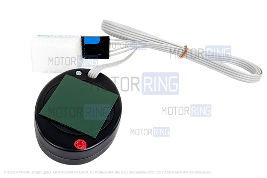 Цифровой индикатор температуры двигателя красный с функцией диагностики, под CAN шину для Лада Гранта, Калина 2, Приора с 2013 г.в., Икс Рей, Лада Веста